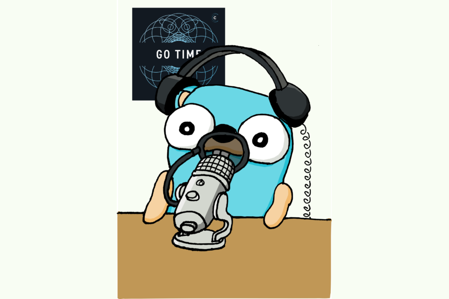 Go Time podcaster gopher