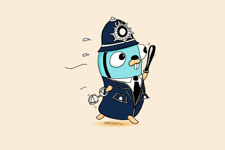 Policeman gopher
