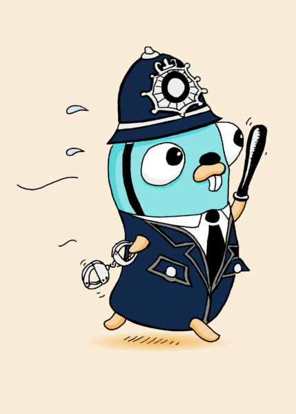 Policeman gopher