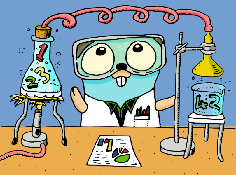 Data scientist gopher