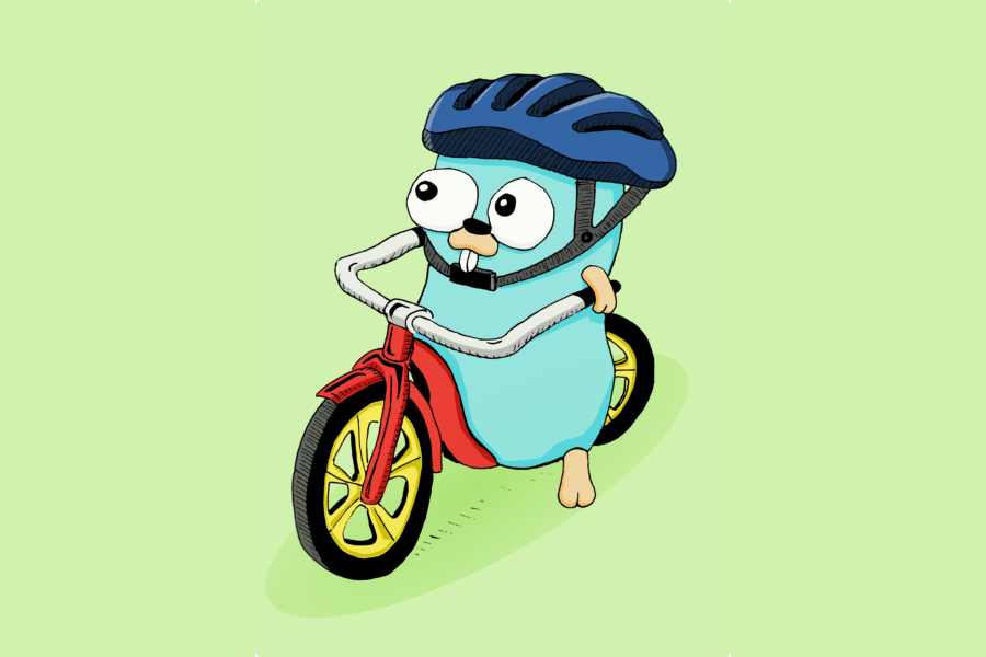 Cyclist gopher