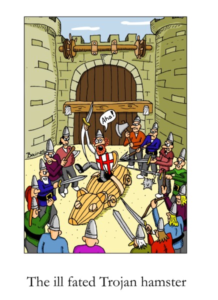 Ill fated trojan hamster