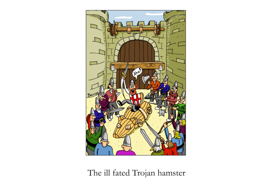 Ill fated trojan hamster